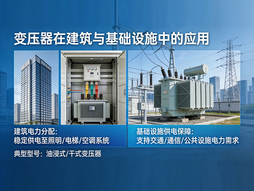 织金变压器应用于建筑与基础设施